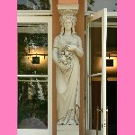 detail vchodu do pavilonu Lu��nky